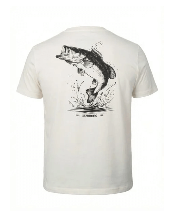 Balıkçı Giyim Shimano Beige Seabass T-Shirt