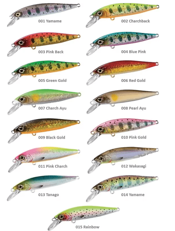 Maket Yemler Shimano Cardiff Stream Flat 65S 65mm 6.3gr Maket Yem