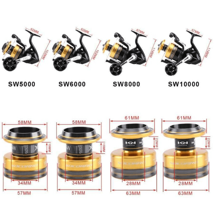 Tekne ve Jig Makineleri Shimano Socorro SW 8000 Olta Makinesi