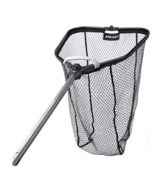 Kepçe ve Livarlar Shimano YASEI Rubber Net LARGE KAUÇUK TORLU Foldable Kepçe