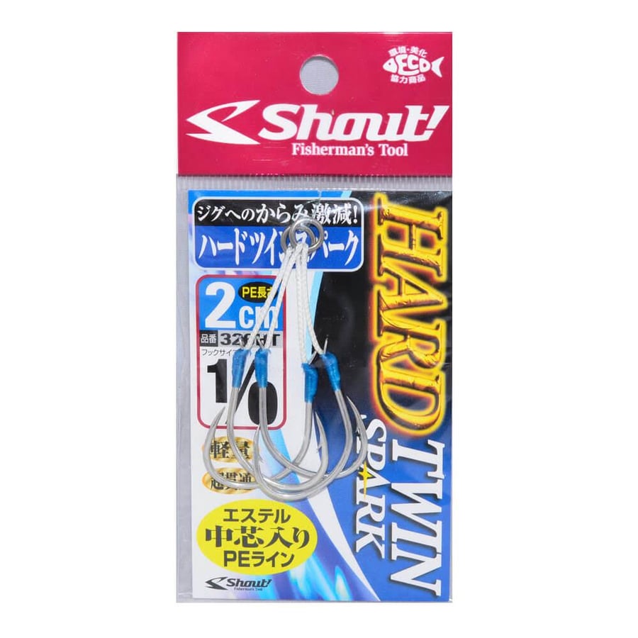 Assist İğneler Shout Hard Twin Spark 2cm Assist İğne