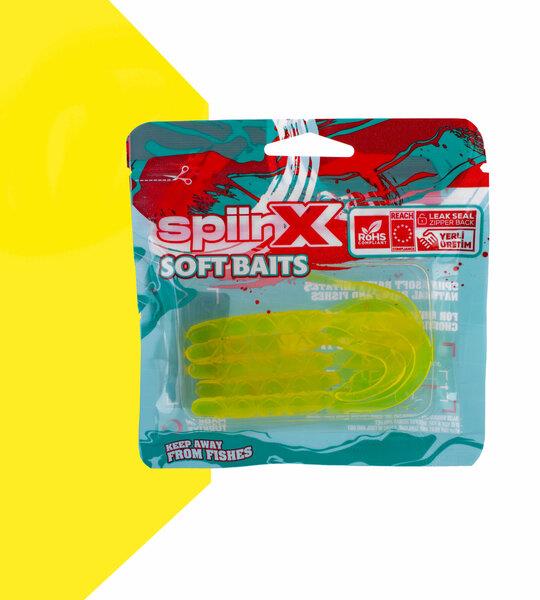 Silikon Yemler Spiinx Bendura 9,5CM 5P Silikon Yem  - ICE CREAM