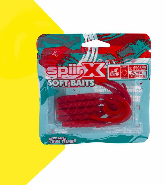 Silikon Yemler Spiinx Bendura 9,5CM 5P Silikon Yem  - ICE CREAM
