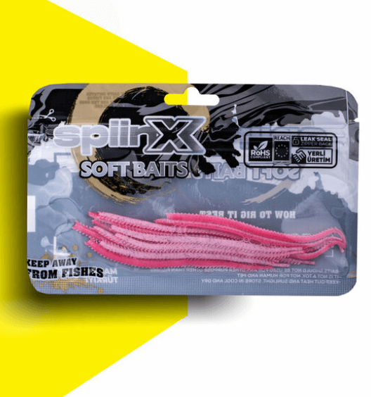 Silikon Yemler SPIINX ISOME SİLİKON 11CM 14P - HOT RED
