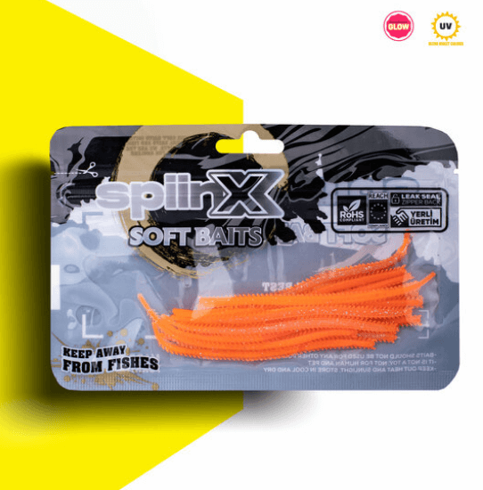 Silikon Yemler SPIINX ISOME SİLİKON 11CM 14P - HOT RED
