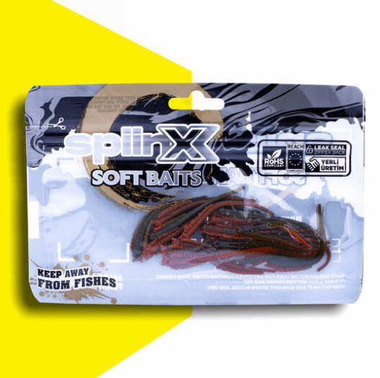 Silikon Yemler SPIINX SANDWORM SİLİKON 6CM 18P - BUKALEMUN PELLET