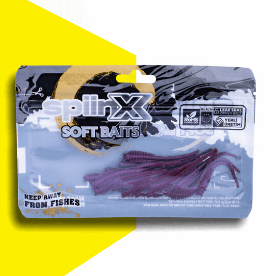 Silikon Yemler SPIINX SANDWORM SİLİKON 6CM 18P - BUKALEMUN PELLET