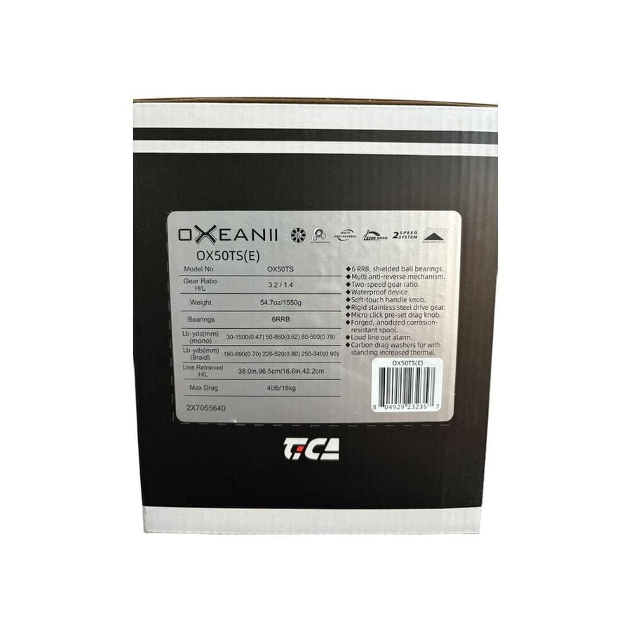 Baitcasting & Çıkrık Makineleri Tica Oxean-II Ox50 Ts(E) Sol El