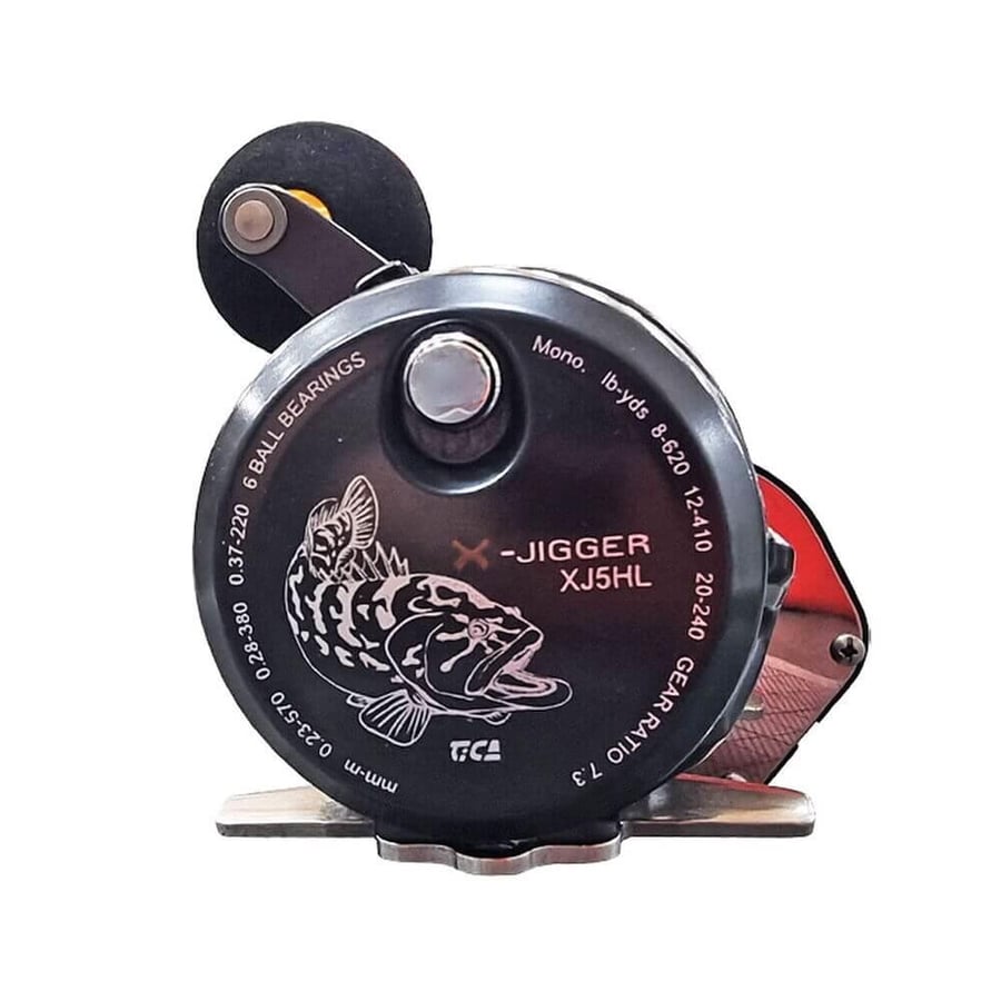 Baitcasting & Çıkrık Makineleri Tica X-Jigger Xj5hl Baitcasting Sol El Makine