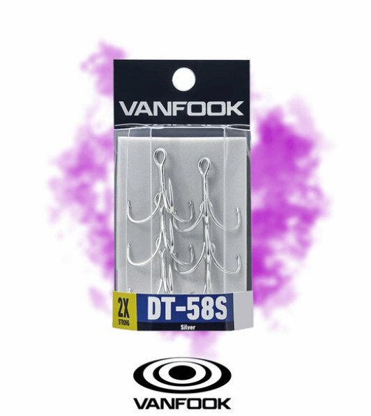 Üçlü İğneler VANFOOK DT-58S TREBLE MH SILVER  - 4