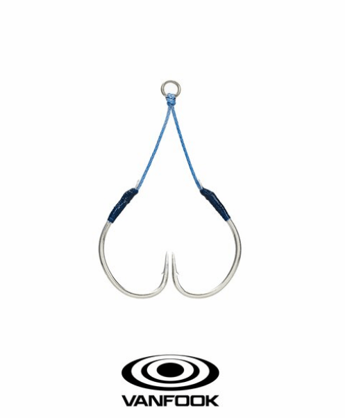 Assist İğneler VANFOOK FT-2.5 SPINBULL FLEX ASIS 2.5 CM 2P  - 2/0
