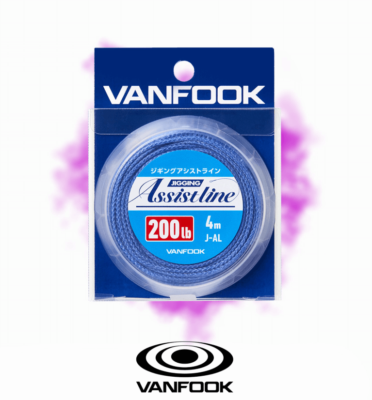 Asist İp Vanfook J-AL Jigging Assist Line Mavi Kevlar İp