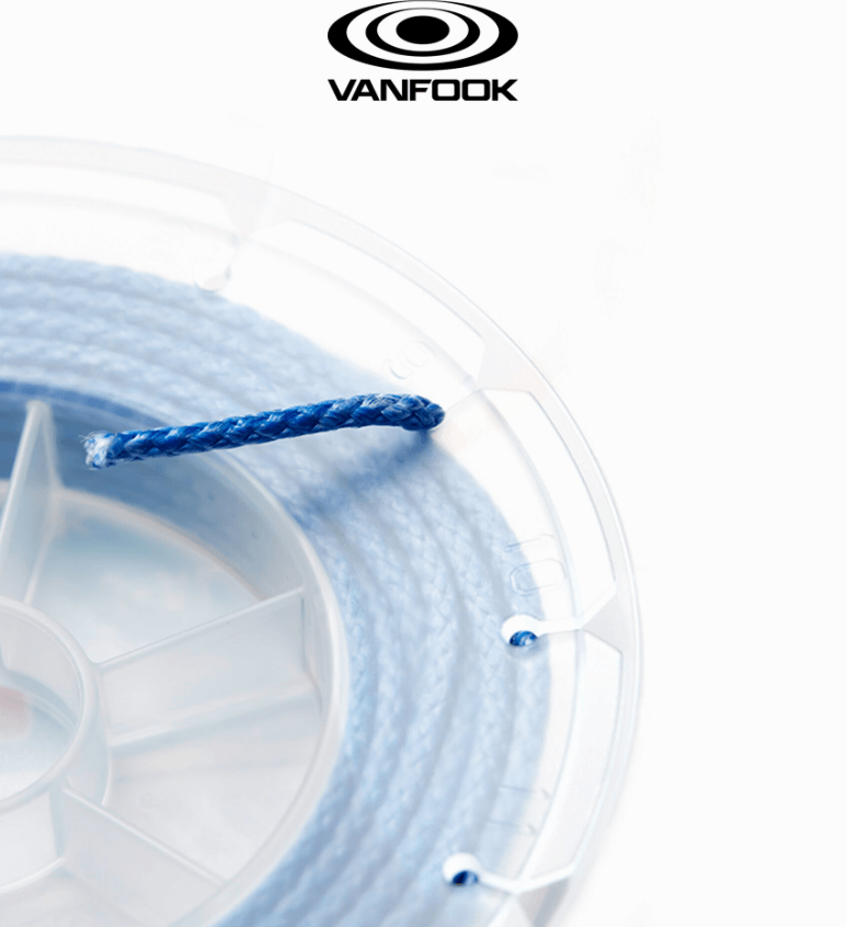 Asist İp Vanfook J-AL Jigging Assist Line Mavi Kevlar İp