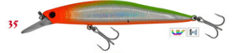 Maket Yemler Wily Deep Swimmer 10 cm Maket Balık 17 gr Sinking