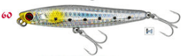 Maket Yemler Wily Ripper 9 cm Maket Balık 25 gr Sinking