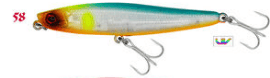 Maket Yemler Wily Ripper 9 cm Maket Balık 25 gr Sinking