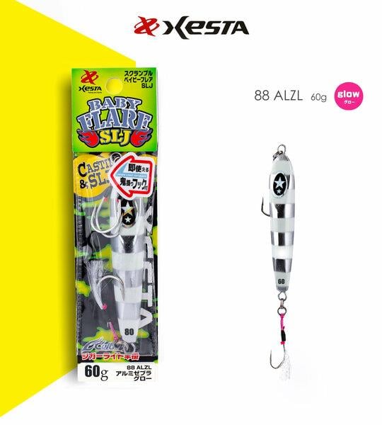 Jig Yemler XESTA SCRAMBLE BABY FLARE SLJ 60G JIG - 31 PGD