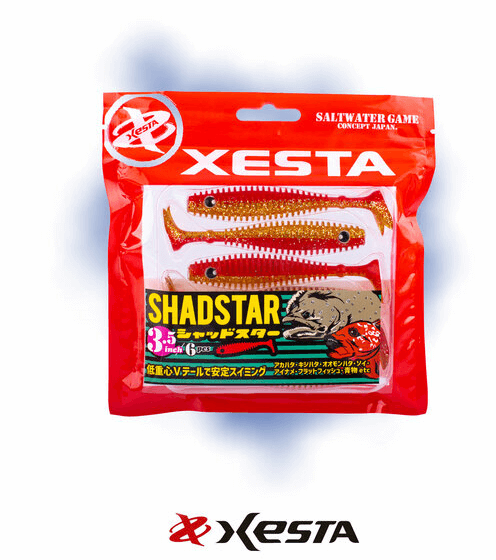 Silikon Yemler Xesta Shad Star 3.5
