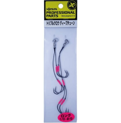Assist İğneler Xesta Triple Claw Deep Tune Long Rigs -1/0-2/0