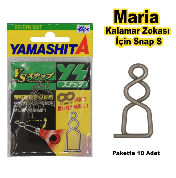 Yamashita Maria Ys Snap S Klips & Fırdöndü