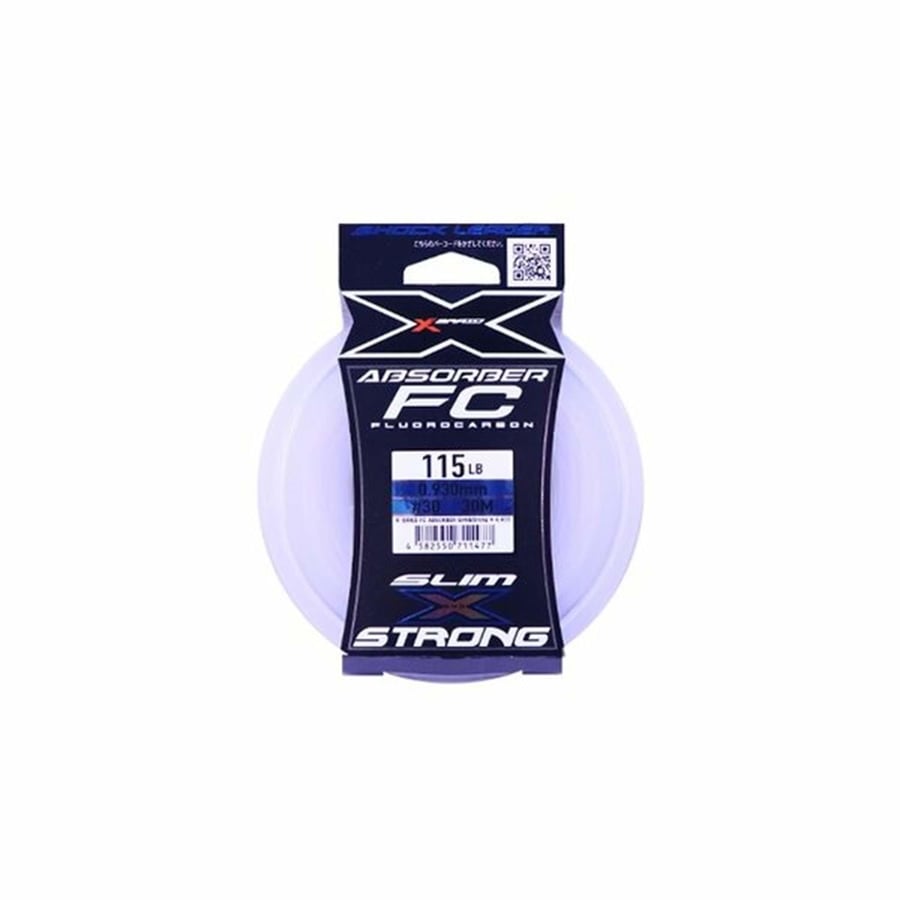 Fluorocarbon (Leader) Misinalar YGK X021 ABSORBER SLIM&STRONG FC 60M