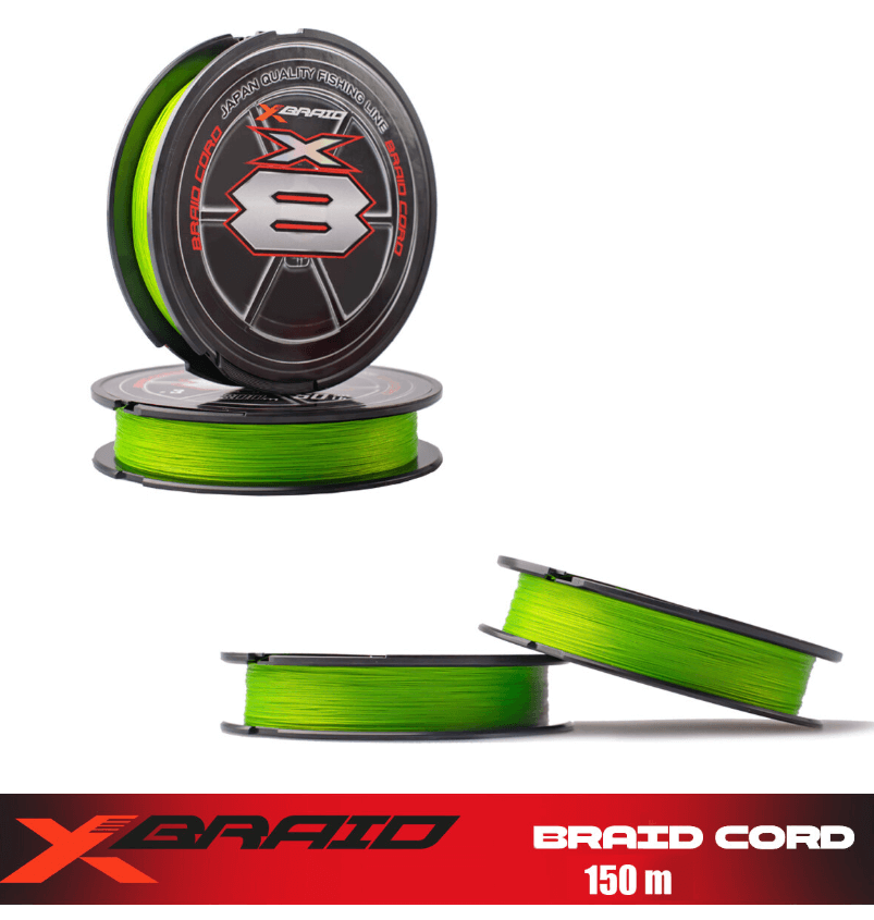 İp Misinalar Ygk X035 Braid Cord PE X8 150M Chartreuse İp Misina