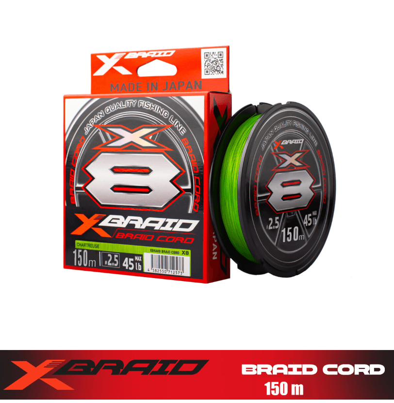 İp Misinalar Ygk X035 Braid Cord PE X8 150M Chartreuse İp Misina