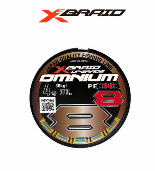 İp Misinalar YGK X056 UPGRADE OMNIUM PE X8 300M MULTICOLOR - 30KG 0.33MM