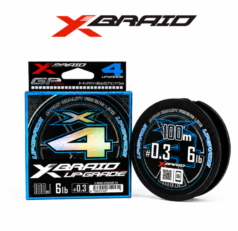 YGK Ygk X006 Upgrade PE X4 100 Mt İp Misina - 4LB 0.07MM İp Misinalar