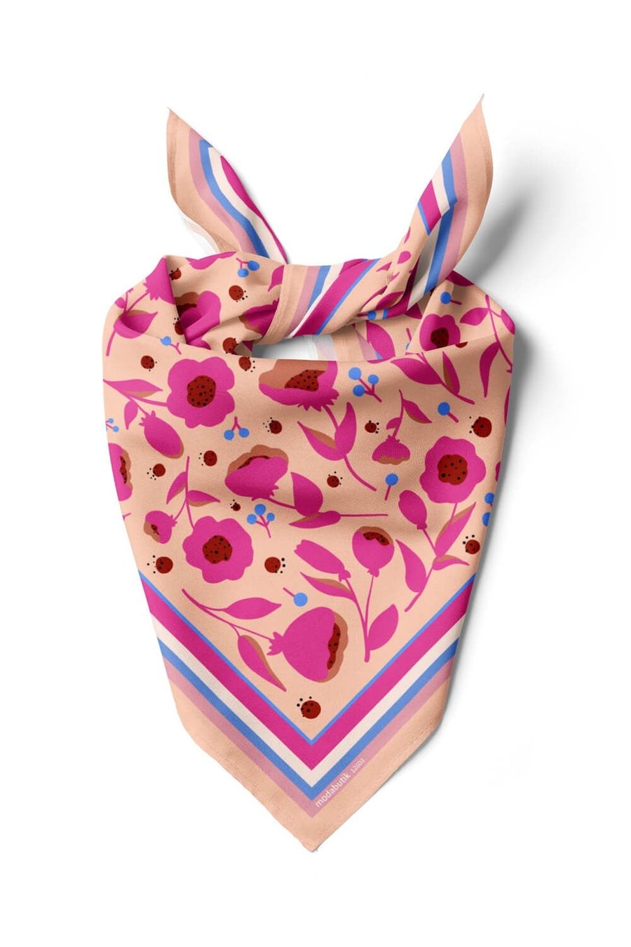 Violla F81 TRIBAL FLORAL TASARIMLI BANDANA