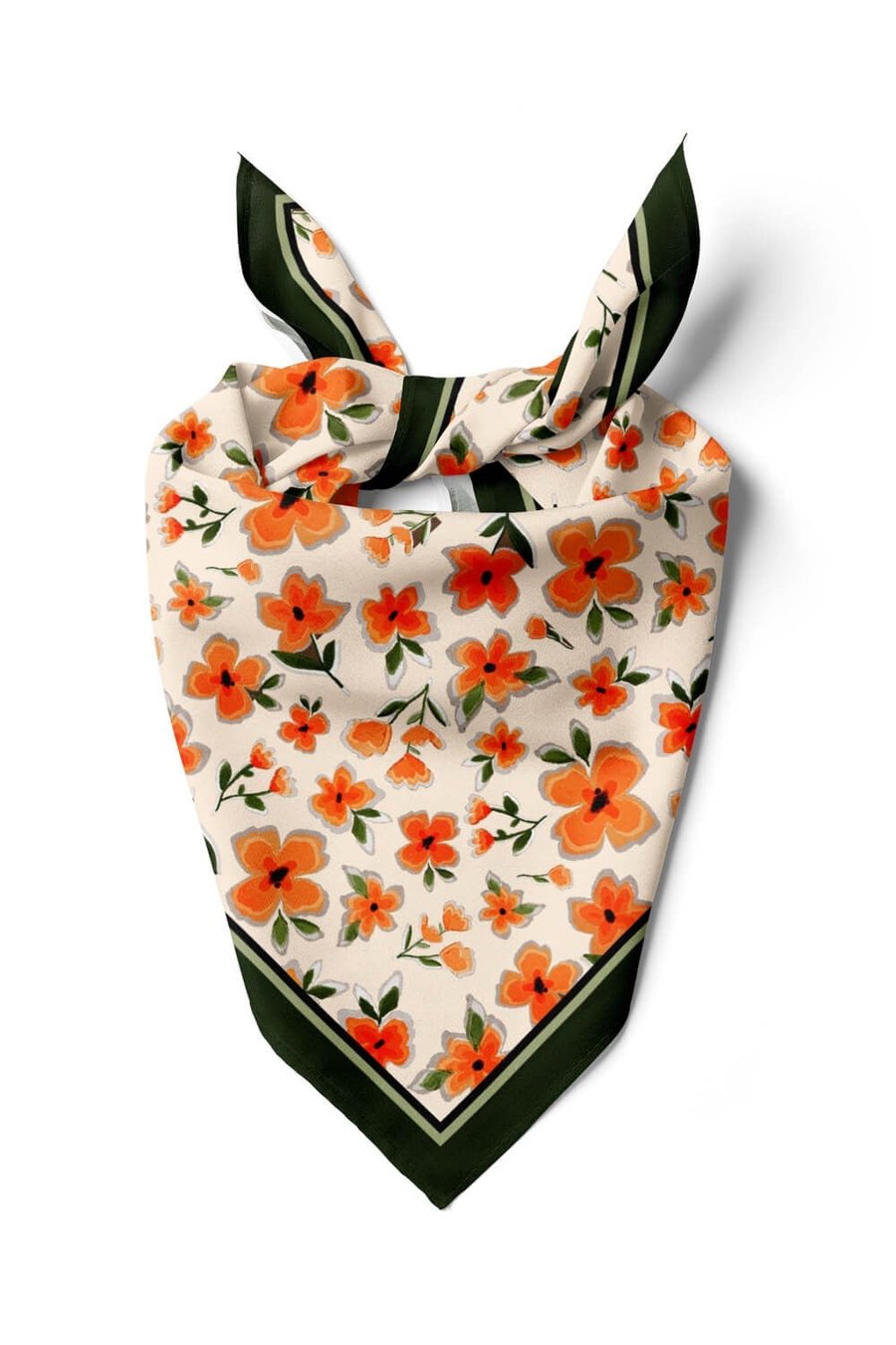 Violla ÇITIR ÇİÇEK TASARIMLI BANDANA