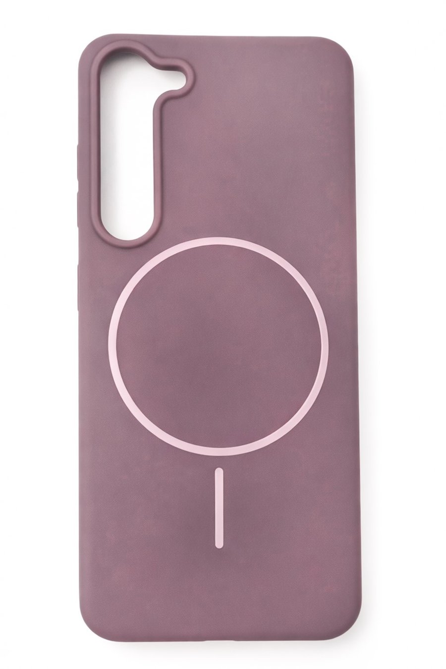 Samsung Galaxy S23 Kılıf – İçi Kadife – MagSafe Uyumlu – Gül Kurusu Renk – Telefon Kılıfı