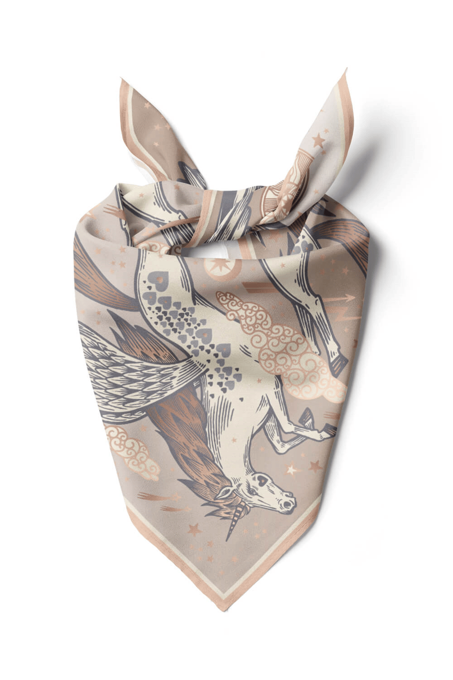 Modabutik Unicorn Desenli Bandana