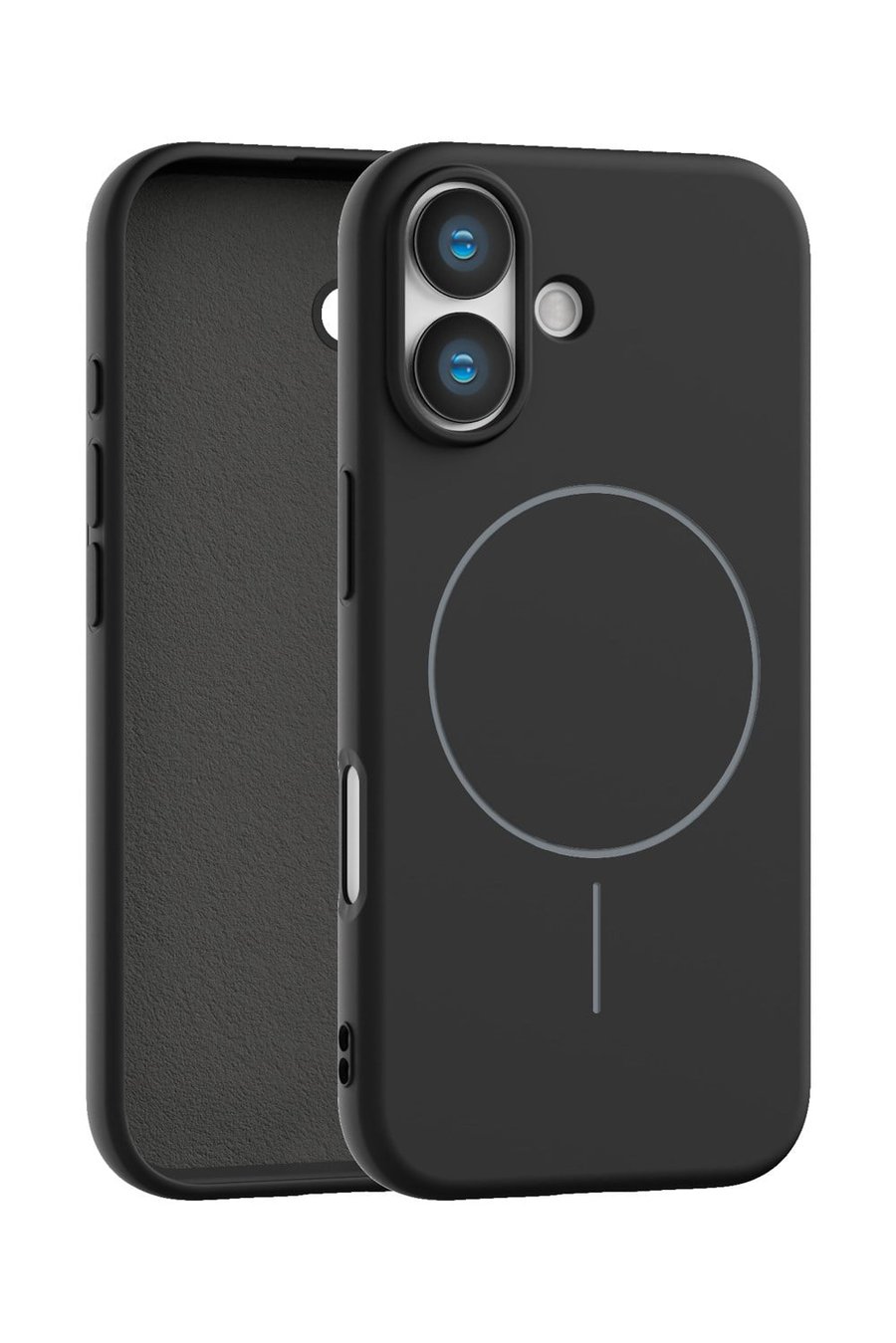 iPhone 16 Plus Uyumlu İçi Kadife Magsafe Wireless Şarj Özellikli Telefon Kılıfı