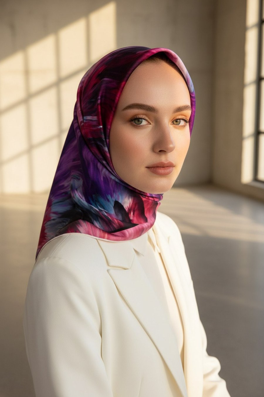 Twill İpek Eşarp