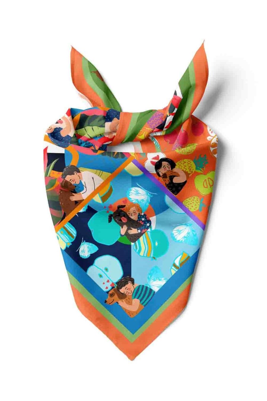 Violla C52 KADIN DESENLİ BANDANA