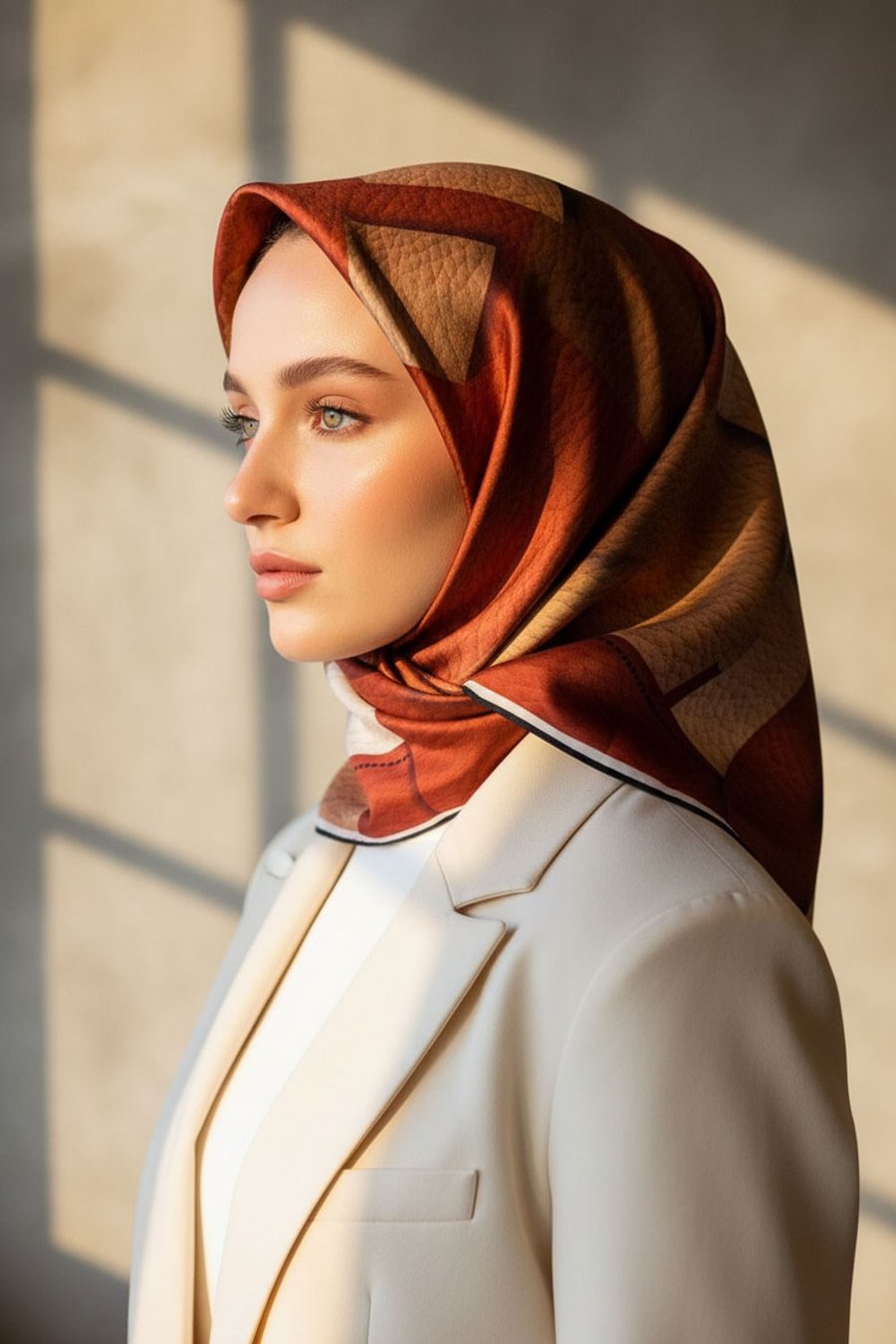 Twill İpek Eşarp