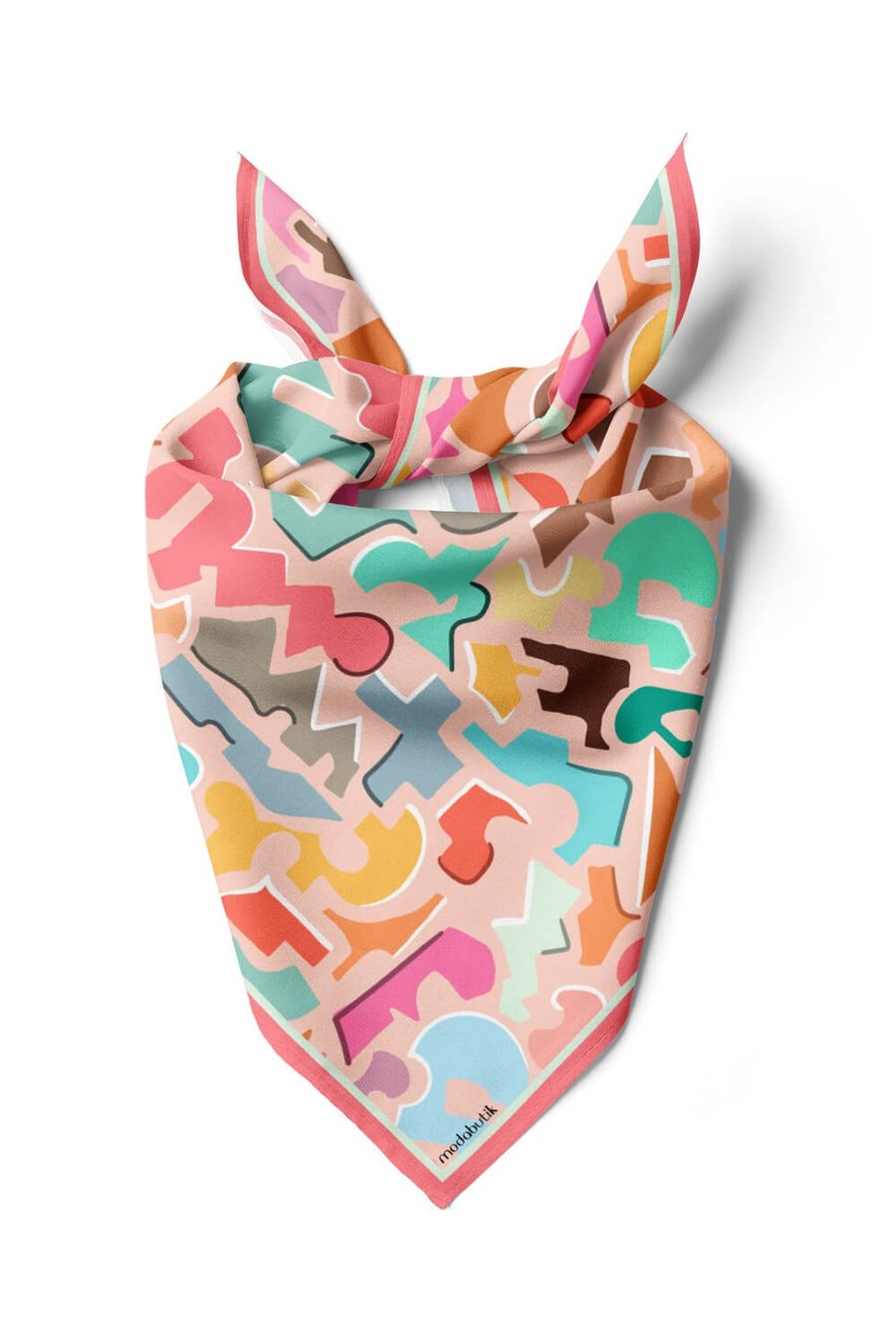 Violla F116 Geometrik Desenli Bandana