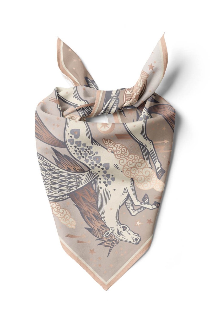 Violla Unicorn Desenli Bandana