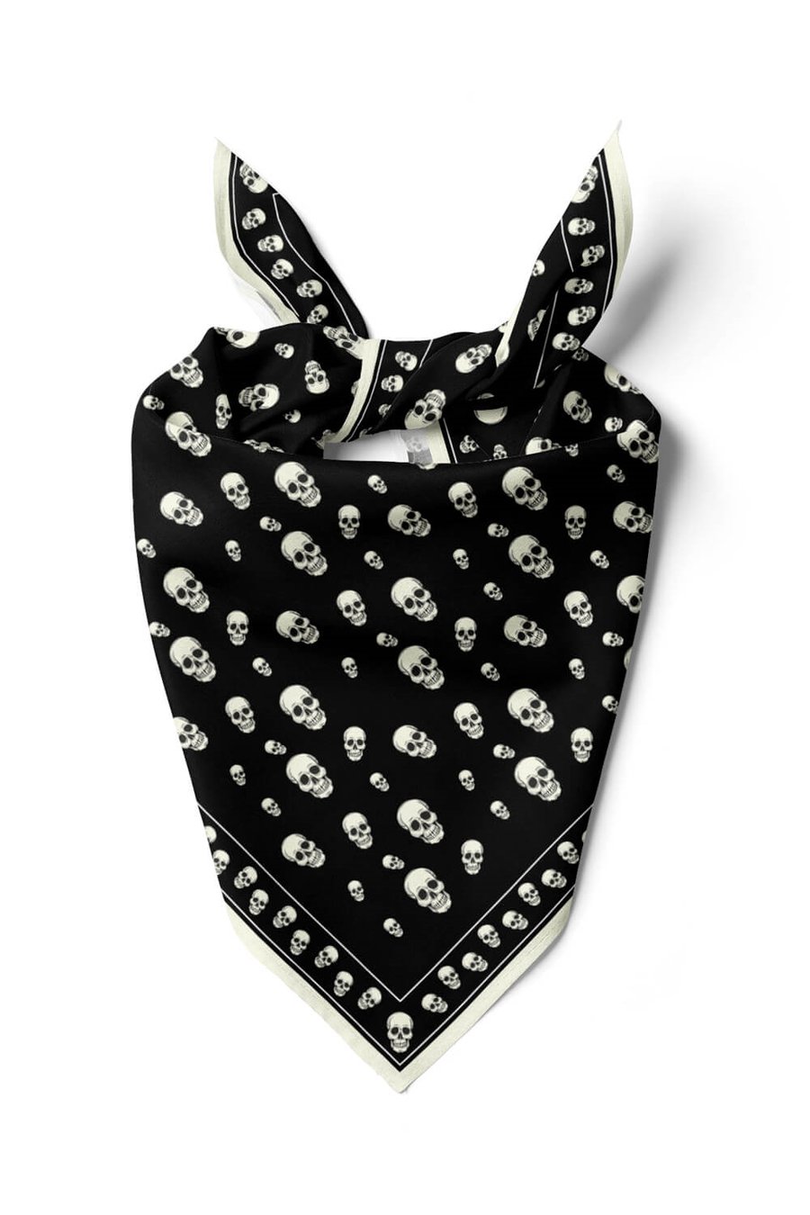A104 Modabutik Kurukafa Desenli Bandana
