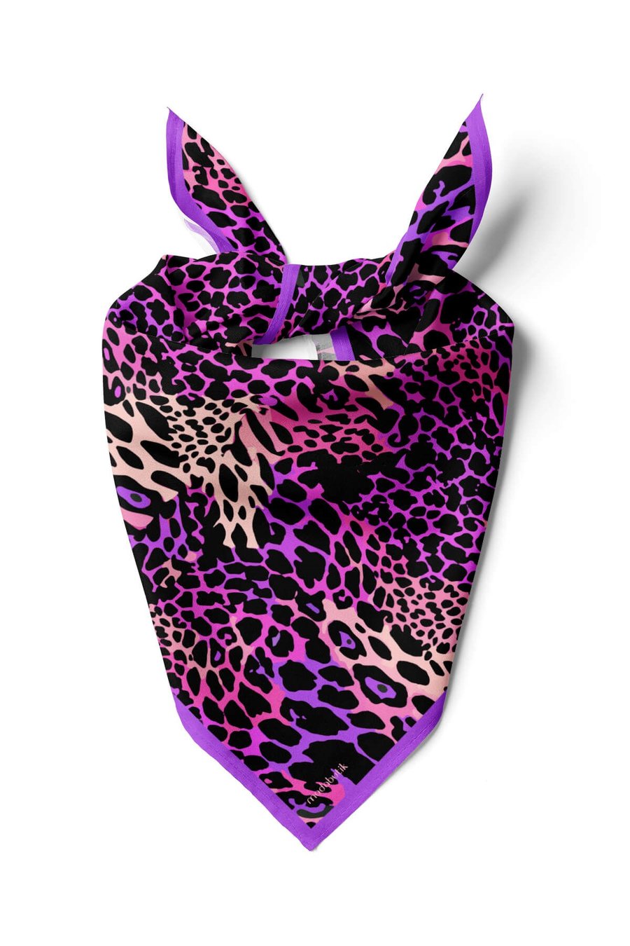 A33 Violla Leopar Desenli Bandana