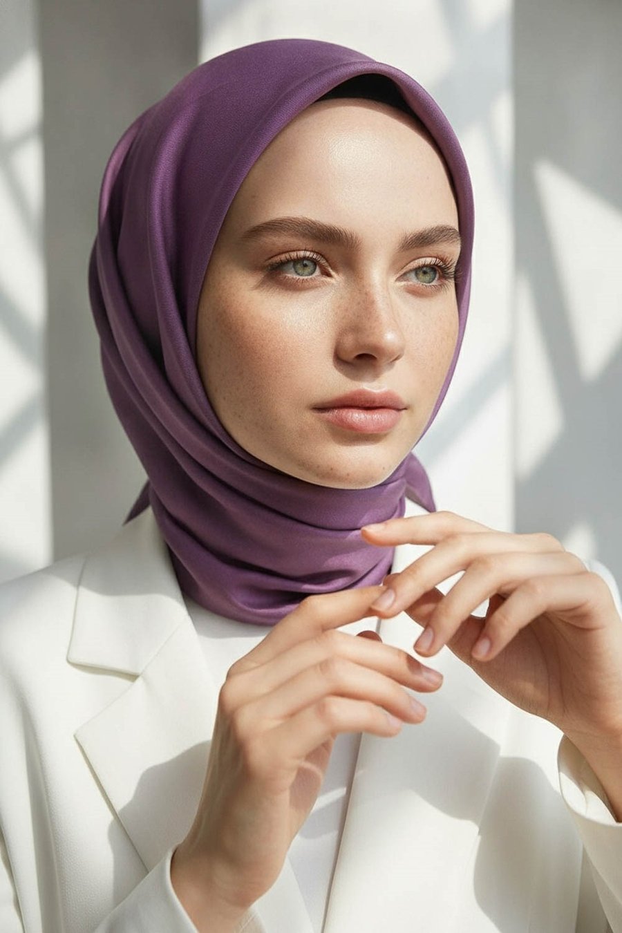 %100 Twill İpek Düz Sirke Renkli Daha Tok Exclusive Serisi 90x90 Eşarp Dikim Şekli : El Dikişi