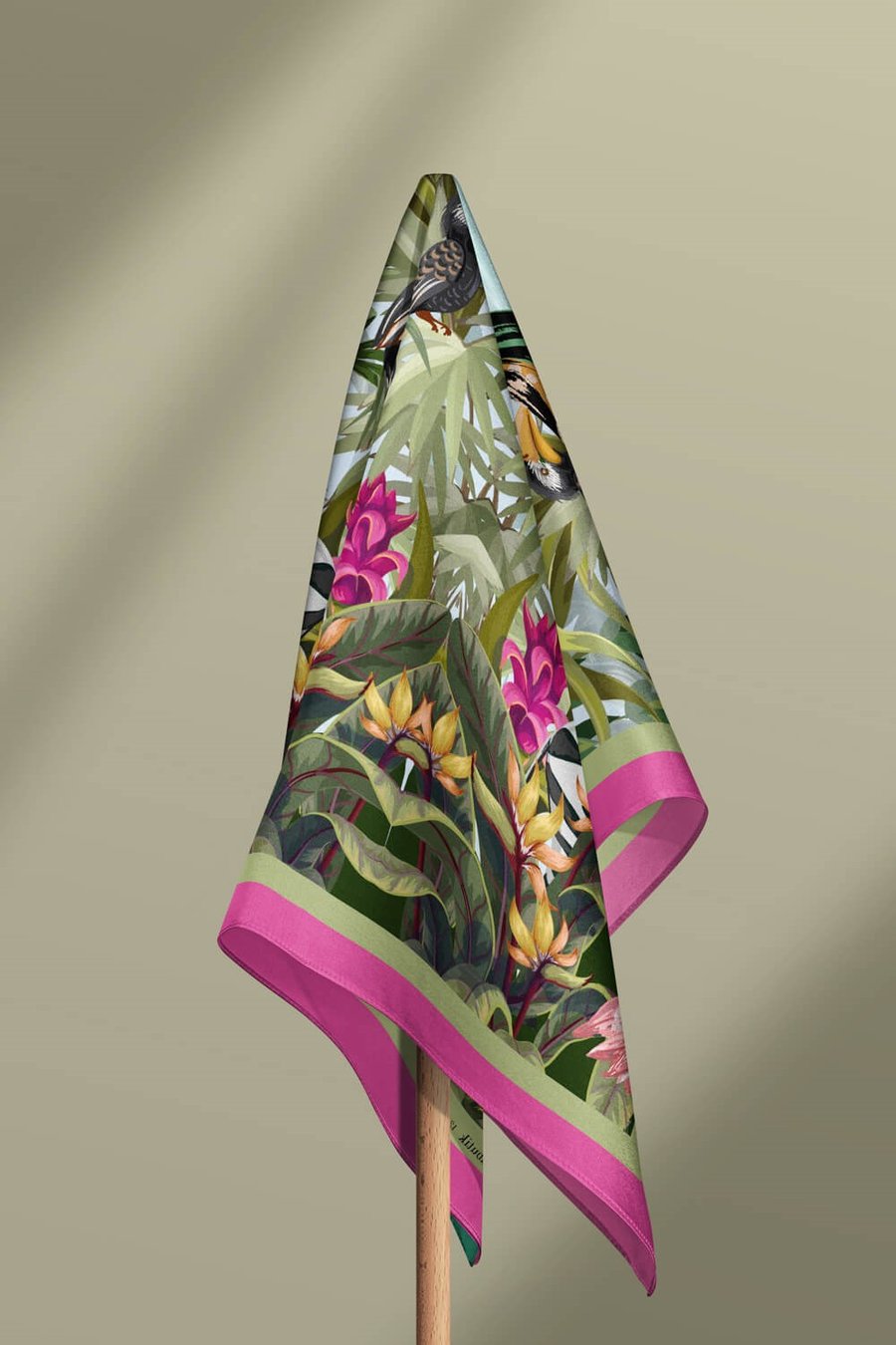 Violla A82 TROPICAL TASARIMLI BANDANA DG12458