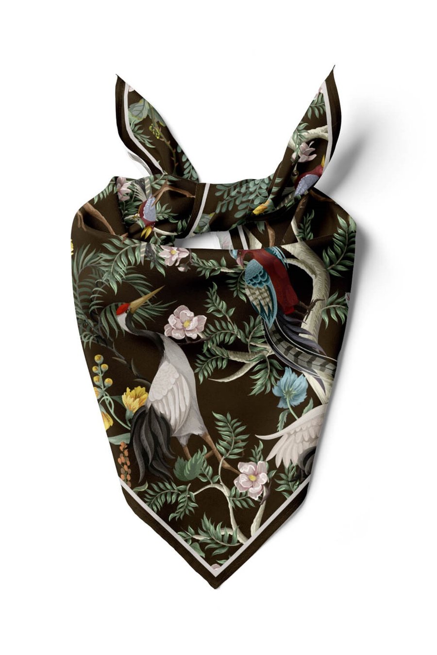 Vissona Wild Desenli İpek Bandana