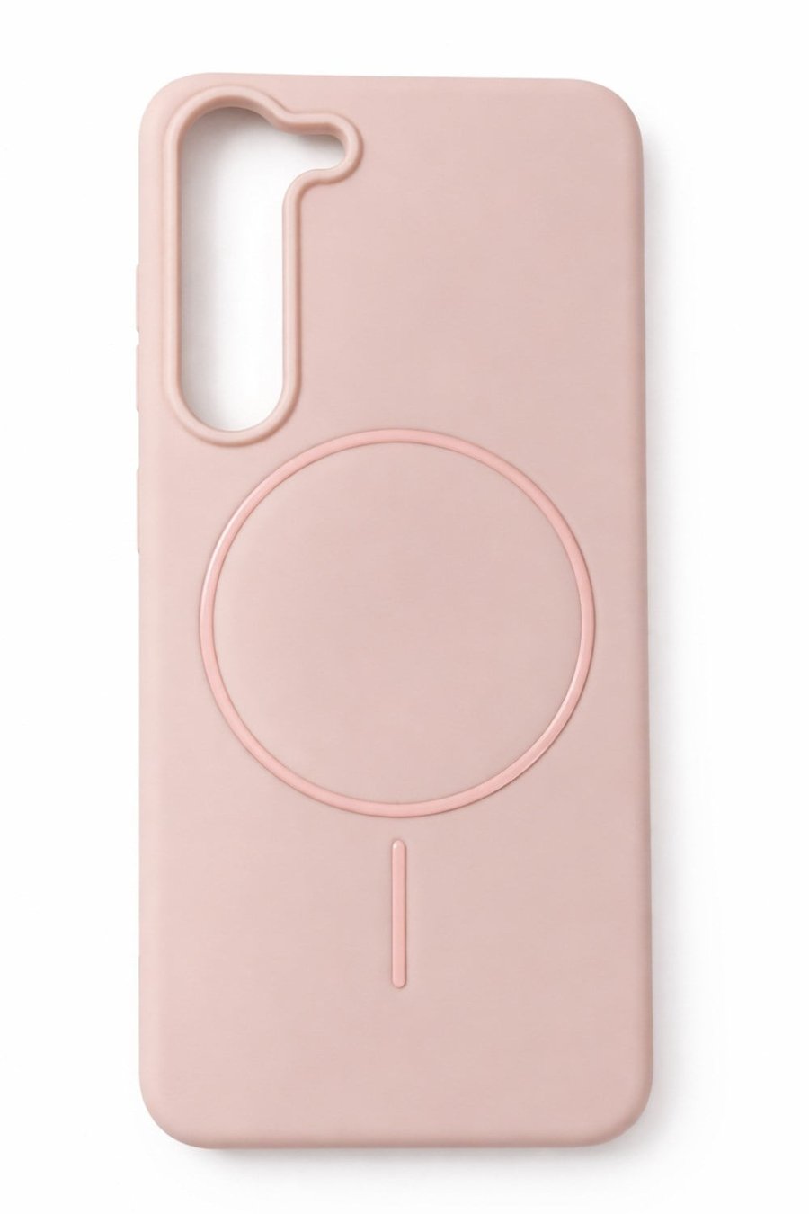 Samsung Galaxy S23 Kılıf – İçi Kadife – MagSafe Uyumlu – Pembe Renk – Telefon Kılıfı