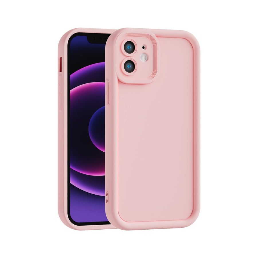 iPhone 12 MİNİ Kılıf – Kamera Çıkıntılı – Mat Silikon Telefon Kılıfı