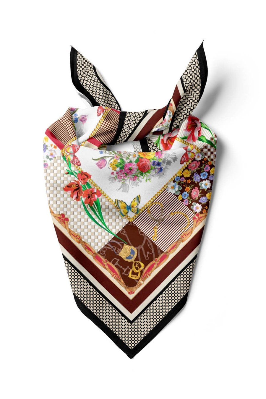 Violla G91 KADIN DESEN BANDANA DG-547