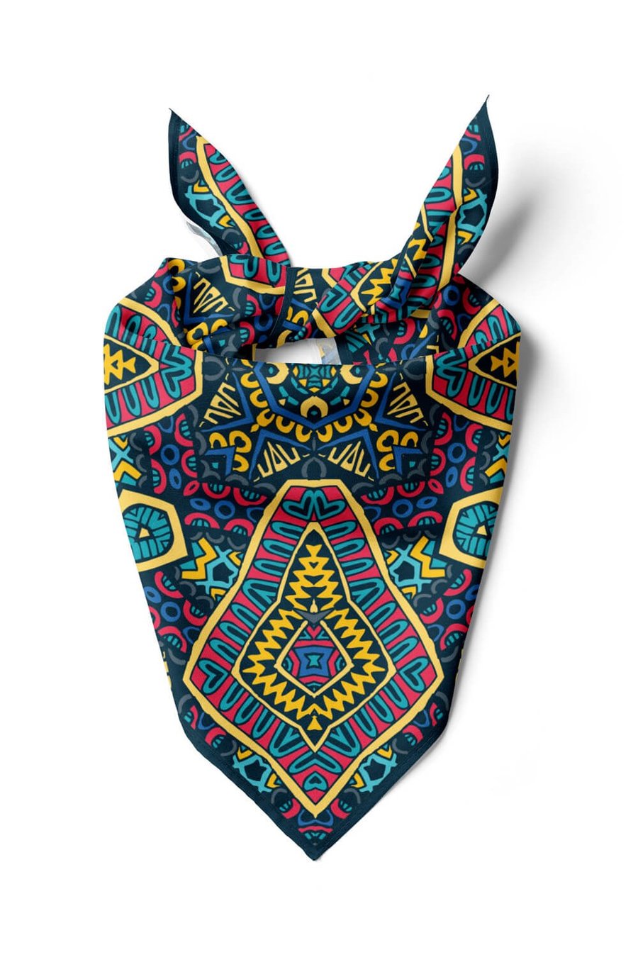 A114 Violla Etnik Desenli Bandana