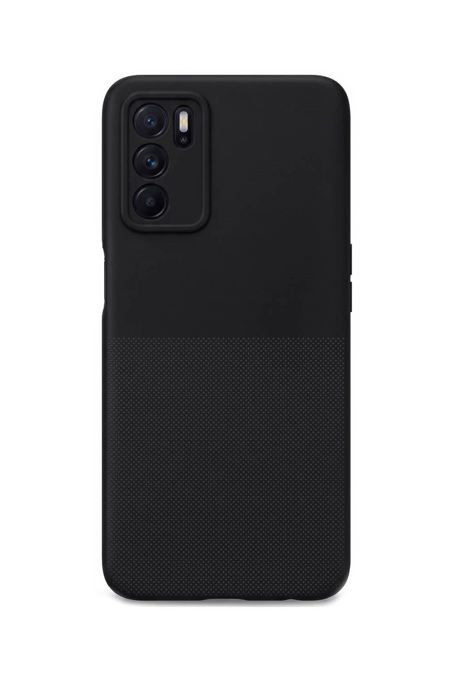 Oppo A16 4G Uyumlu Kamera Korumalı Silikon Telefon Kılıfı Darbe Emici İçi Kadife Tırtıklı Kaymaz Yüzeyli Yumuşak Kılıf