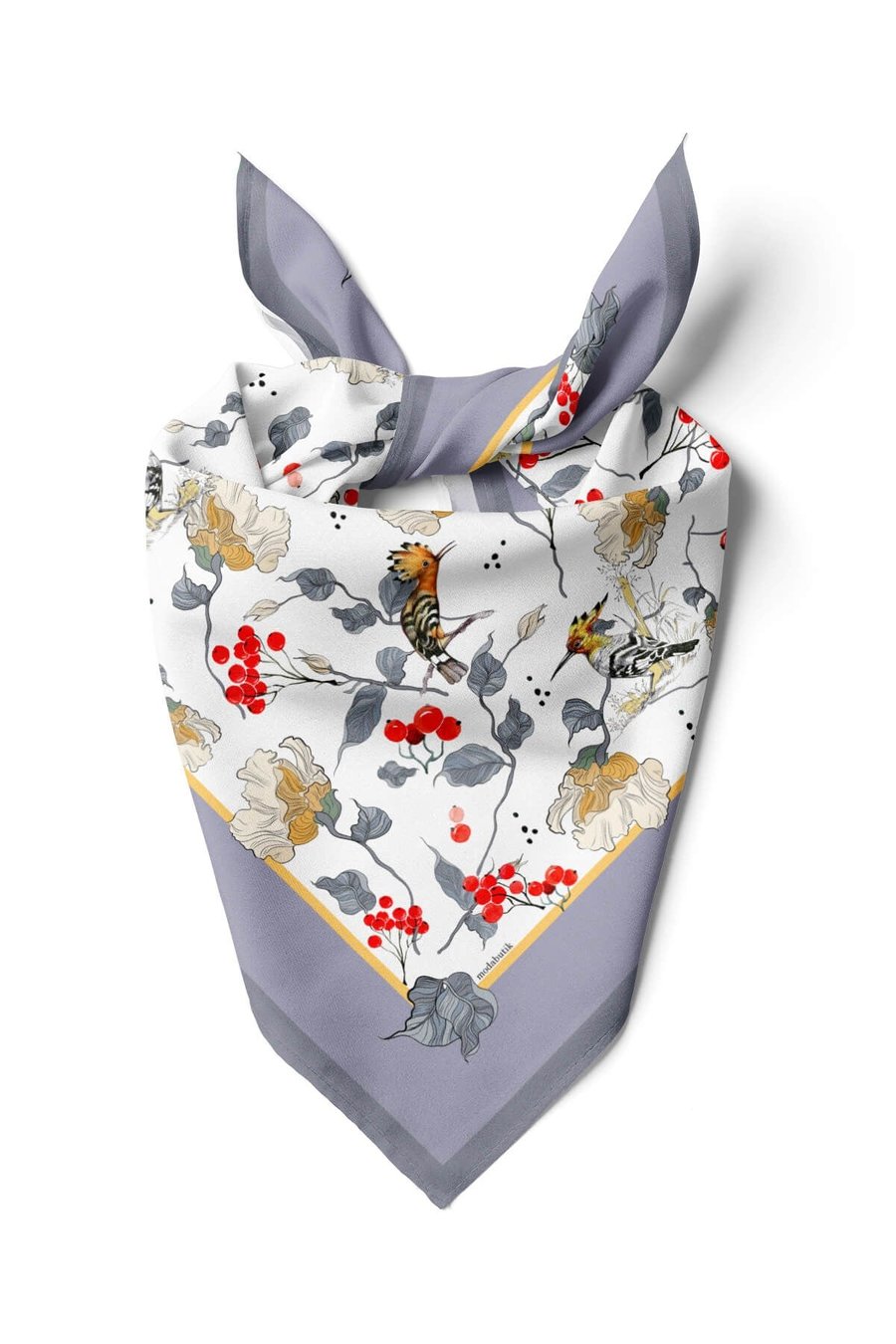 Violla H24 MODERN KUŞ DESENLİ BANDANA DG12231
